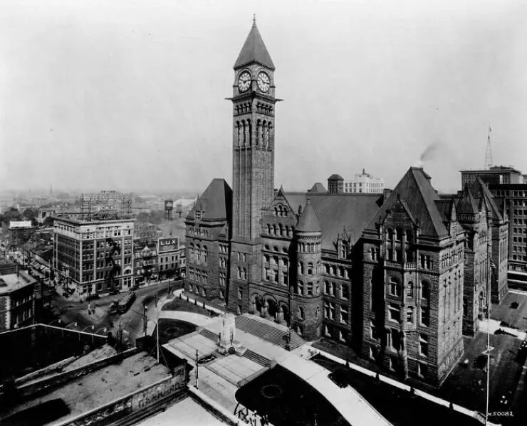 Vintage photos uncovering hidden world stories - #12 Ontario’s City Hall as Seen in the 1920s