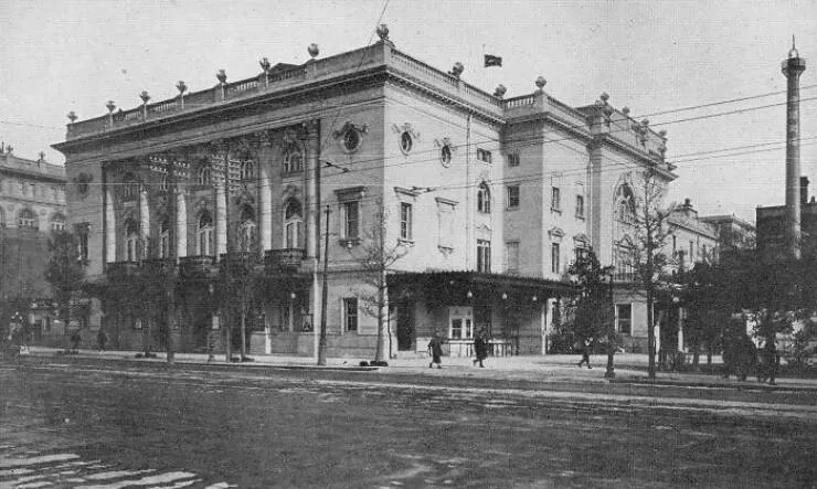 Vintage photos uncovering hidden world stories - #26 Imperial Theatre Shining in Marunouchi, Tokyo, 1924