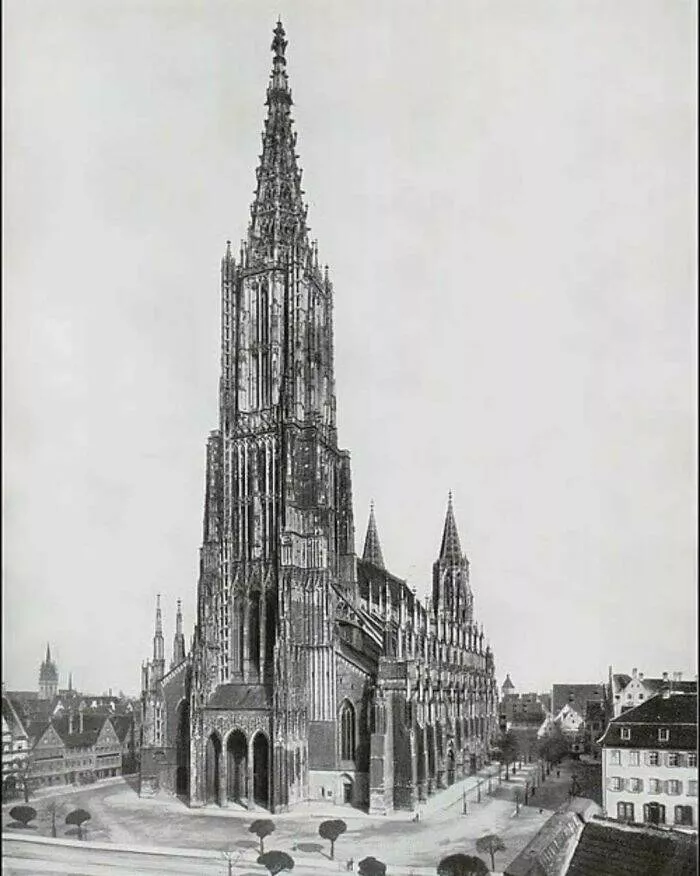 Timeless beauty architecture that echoes the past - #18 Ulm Minster, Germany’s Tallest Church, Finished 1890
