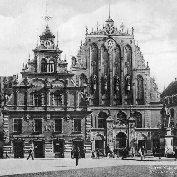 Timeless beauty architecture that echoes the past - #31 House of the Blackheads, Riga, Latvia – 14th Century Origin, Site of the First Decorated Christmas Tree in 1510