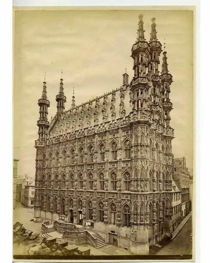 Timeless beauty architecture that echoes the past - #38 Leuven Town Hall, Constructed 1448-1469