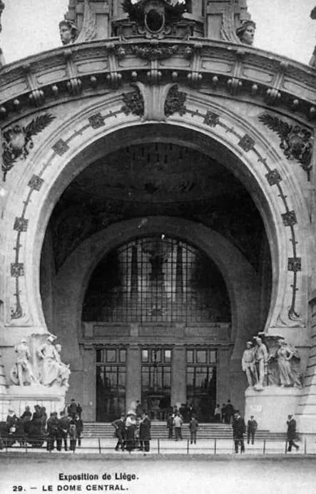 Beaute intemporelle larchitecture qui fait resonner le passe - #41 Entrée Principale de l’Exposition Universelle de 1905 à Liège, Belgique – Démolie après l’Exposition Beaute intemporelle larchitecture qui fait resonner le passe - #41 Entrée Principale de l’Exposition Universelle de 1905 à Liège, Belgique – Démolie après l’Exposition
