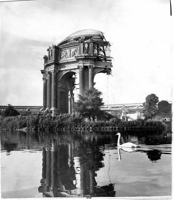 Timeless beauty architecture that echoes the past - #44 Demolition of San Francisco’s Palace of Fine Arts, Built 1915 for Panama Pacific International Exposition