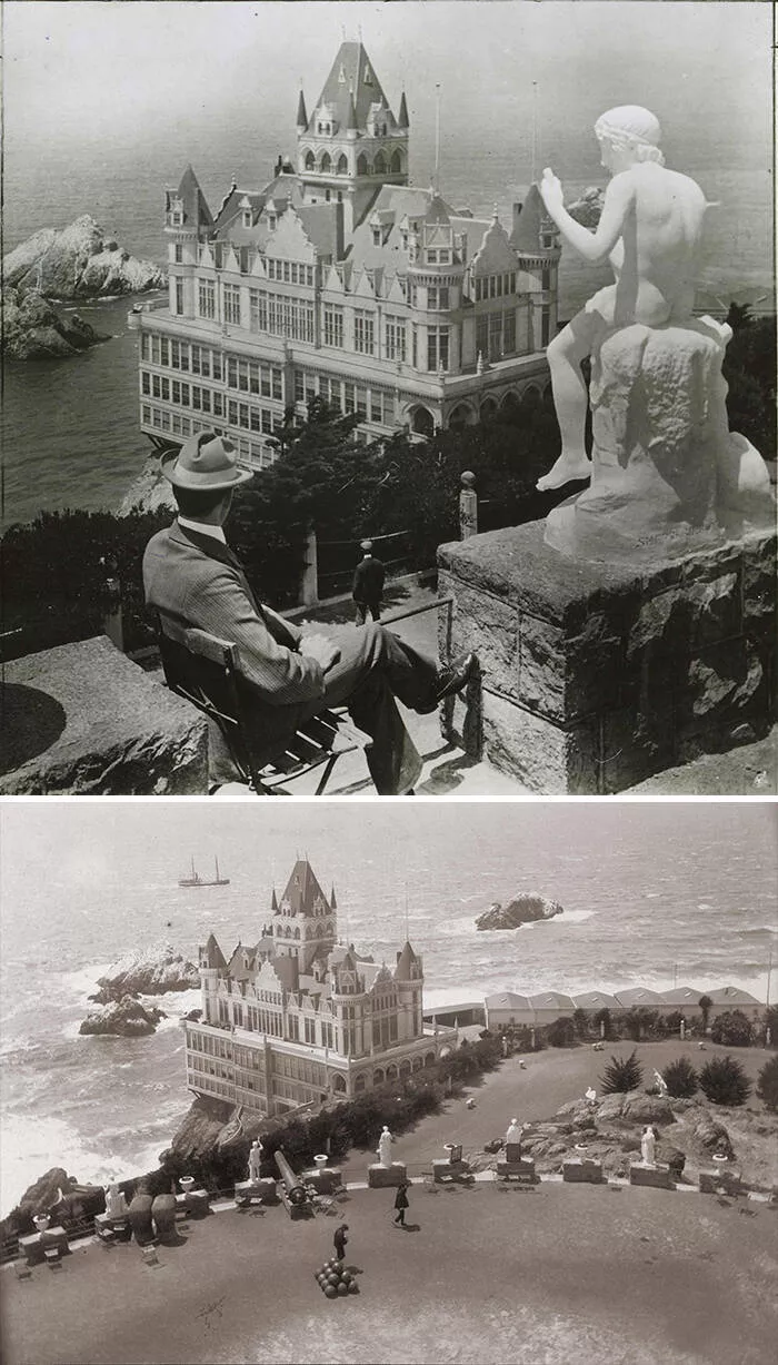 Timeless beauty architecture that echoes the past - #48 Cliff House Views from Sutro Heights, San Francisco