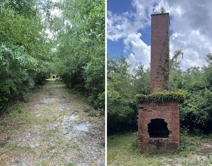 Creepy discoveries found deep in the woods - #34 Random Fireplace Found in the Middle of the Woods?