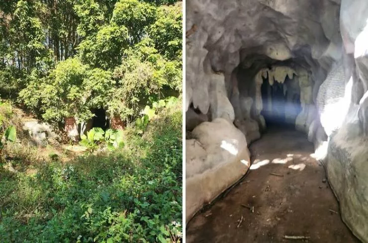 Choses effrayantes trouvees au fond des bois - #39 J’ai trouvé une grotte abandonnée et j’ai eu trop peur d’explorer plus loin