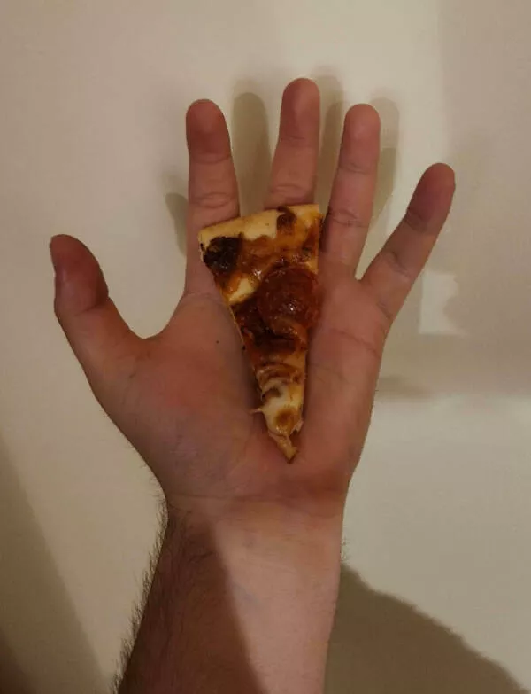 Work the neverending sequel - #1 Frequently pulling 14-hour shifts, but the boss organized a pizza party. Days like this make it all worth it! (Everyone got one slice)
