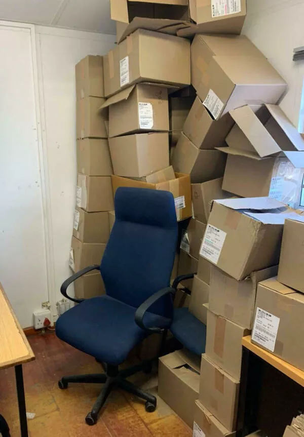 Le travail la suite infinie - #11 Le bureau dans lequel j’ai été affecté aujourd’hui.