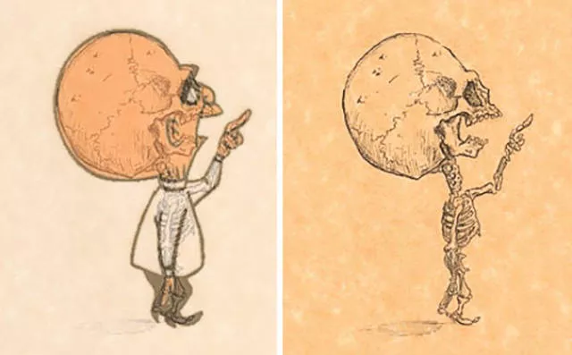 Skeletons of childhood heroes - #11 