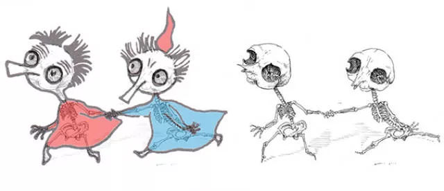 Skeletons of childhood heroes - #16 