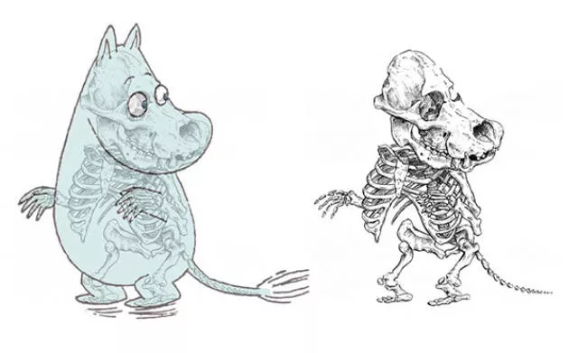 Skeletons of childhood heroes - #3 