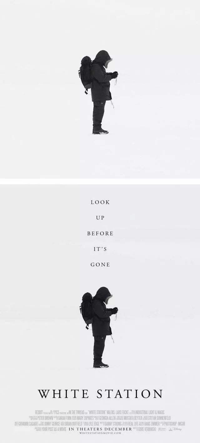 Common photos turned movie posters - #1 
