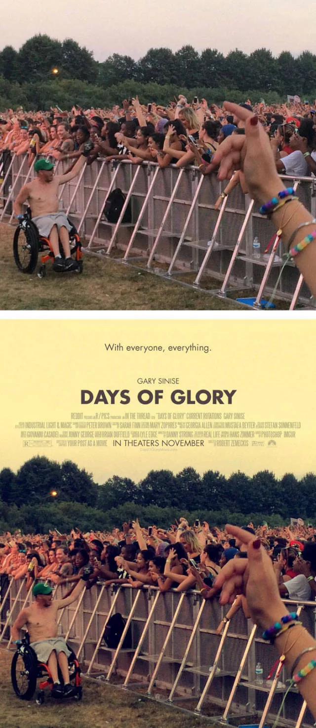 Common photos turned movie posters - #25 