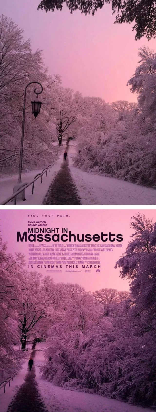 Common photos turned movie posters - #33 
