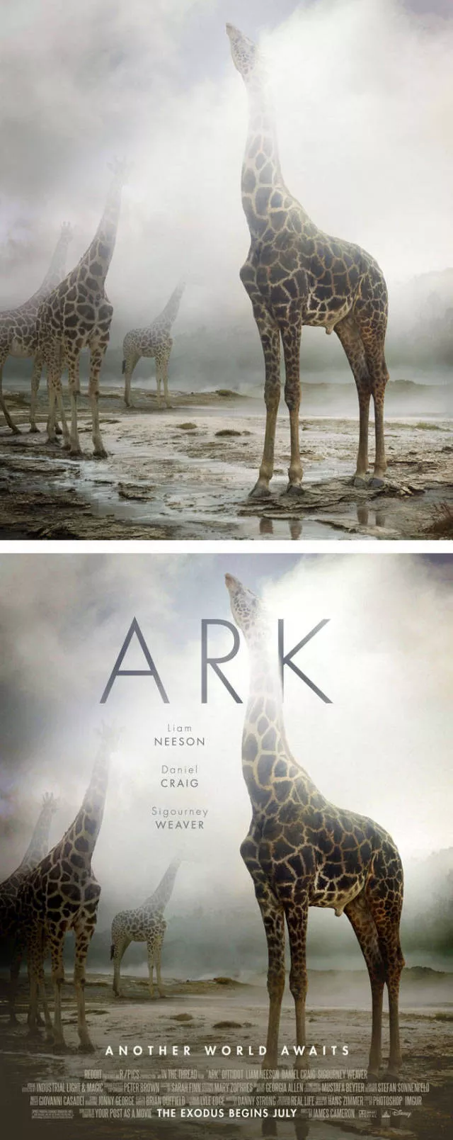 Common photos turned movie posters - #34 