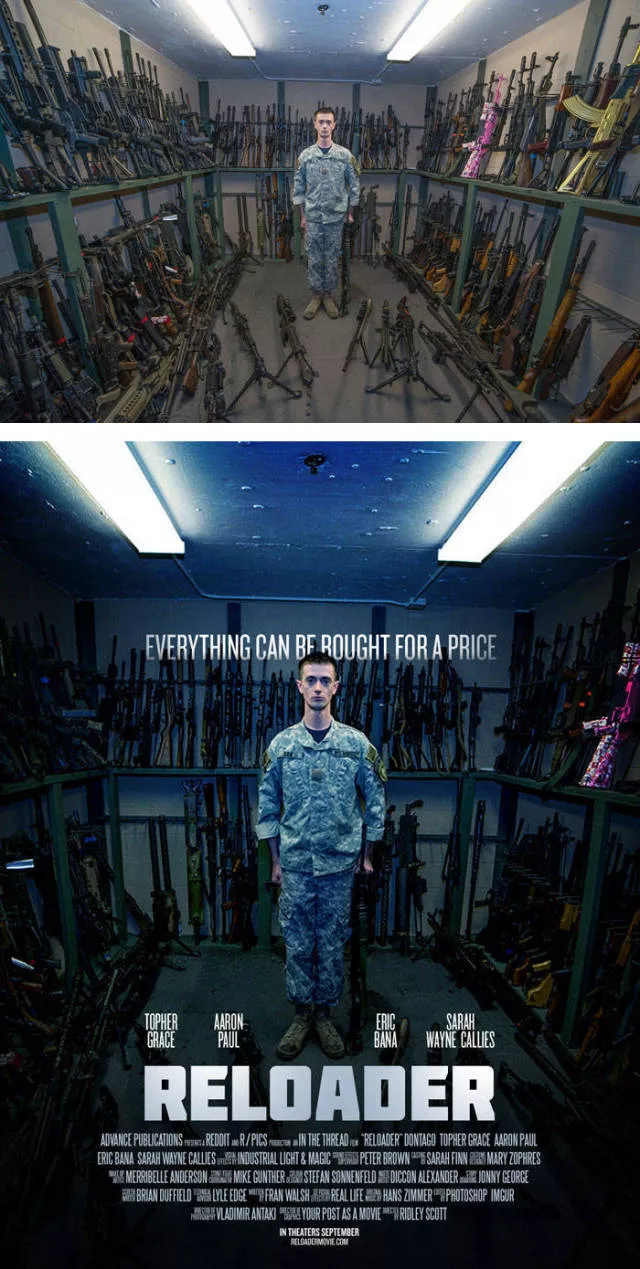 Common photos turned movie posters - #54 Common photos turned movie posters - #54