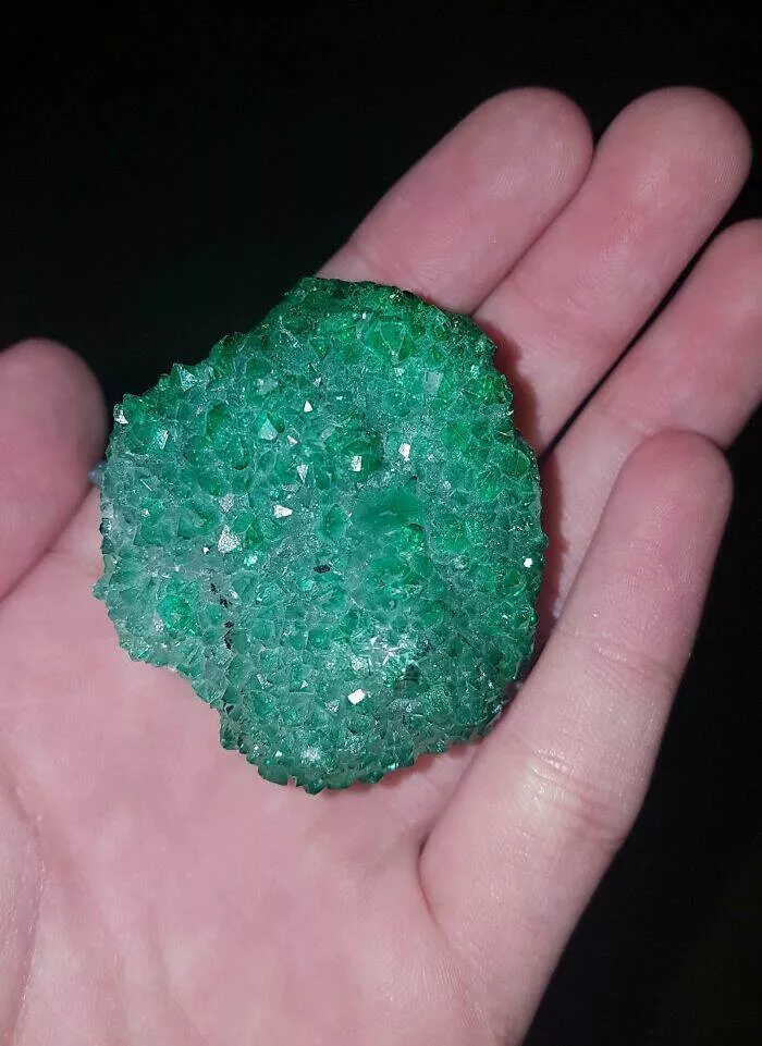 Against all odds stories of incredible fortune - #27 Visited a mine with my family to look for minerals and got lucky digging up this beautiful green amethyst