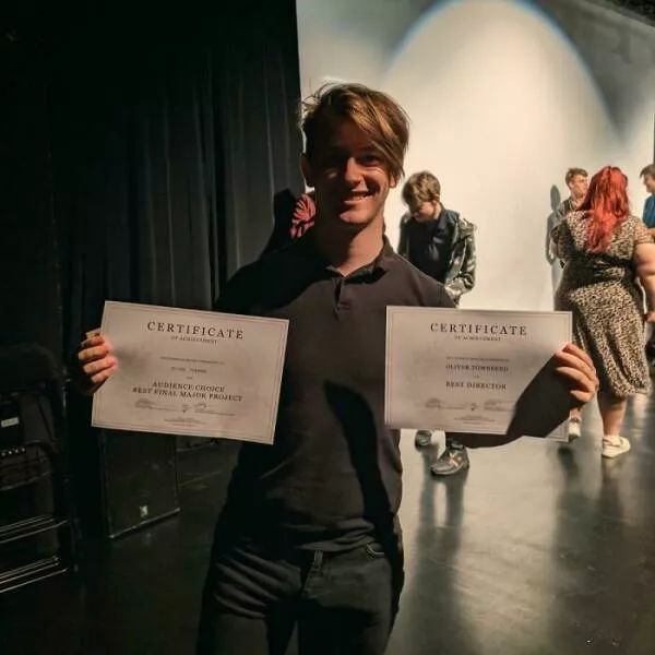Against all odds stories of incredible fortune - #34 First time ever winning something, and I won twice! Best Director and Audience Choice awards for my college project