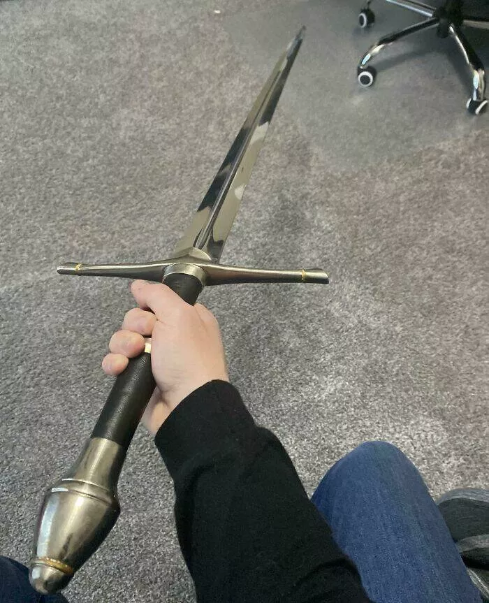 Against all odds stories of incredible fortune - #41 Won a real sword at church