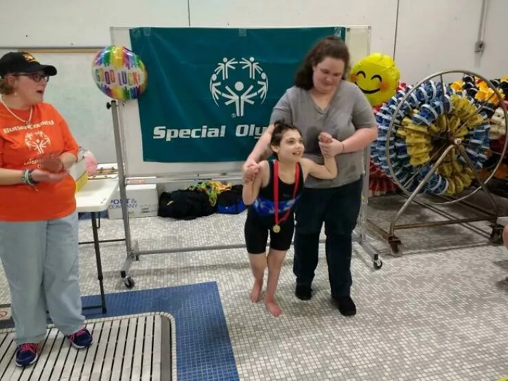 Against all odds stories of incredible fortune - #9 My daughter won a medal at the Special Olympics. There was a time doctors said she wouldn’t survive infancy. Very happy weekend