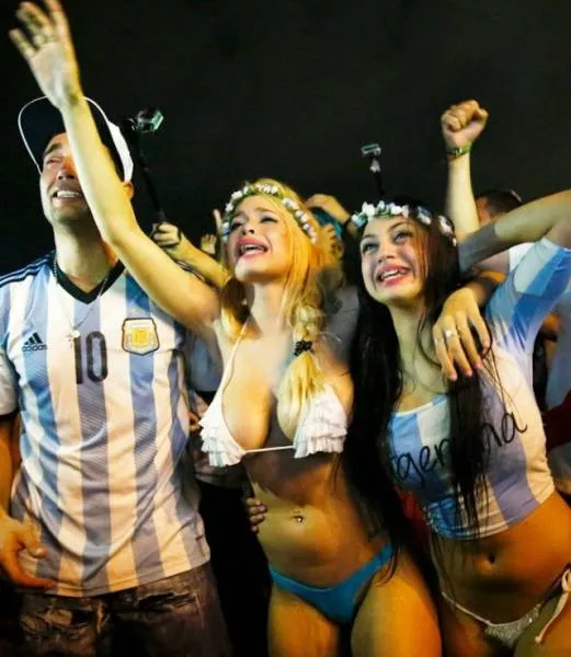 Hot football female fans - #6 