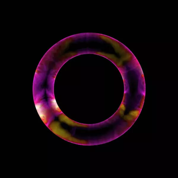 Spectacular space photography that captures distant galaxies - #15 Ultra-Vivid Solar Disc Lit in Neon Hues