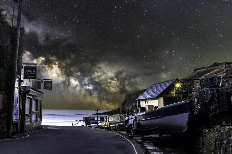 Spectacular space photography that captures distant galaxies - #20 Galactic Net Cast Over a Celestial Sea