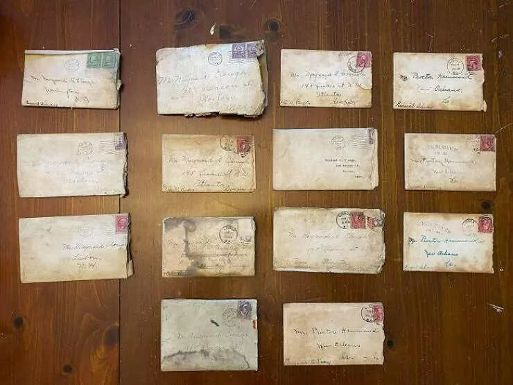 Unusual finds unearthed inside forgotten houses - #20 Contractors unearthed a bundle of letters from the 1920s hidden in our floorboards—whispers from the past.
