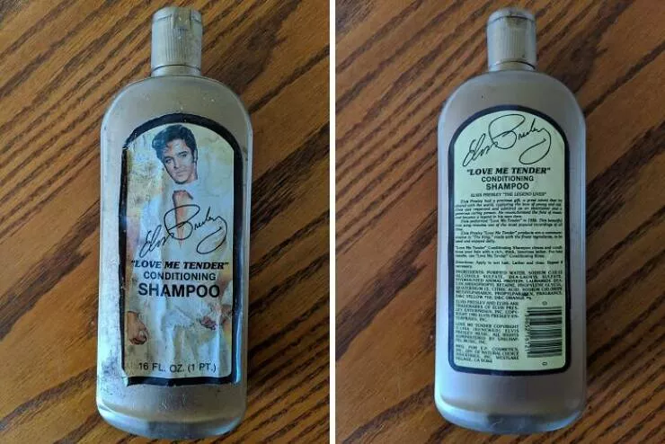 Unusual finds unearthed inside forgotten houses - #22 Found a bottle of Elvis Presley’s 