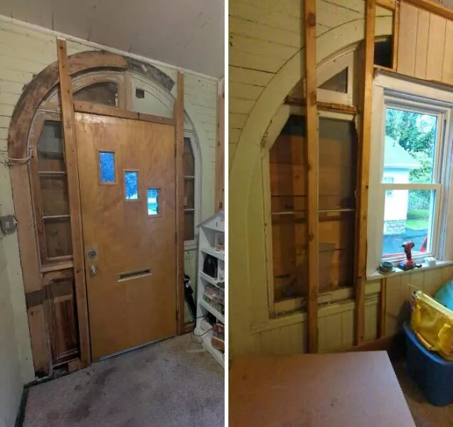 Unusual finds unearthed inside forgotten houses - #25 Opened the front hallway closet and boom—a surprise was waiting for us!