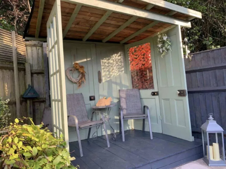 Vivre a la campagne projets qui rechauffent le coeur - #15 Une arche de jardin fabriquée avec des portes et planches recyclées Vivre a la campagne projets qui rechauffent le coeur - #15 Une arche de jardin fabriquée avec des portes et planches recyclées