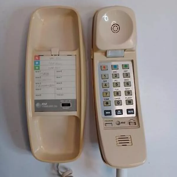Relive the sweetness of nostalgia - #16 That Classic AT&T Trimline Phone – Tangled Cords, Tangier Memories