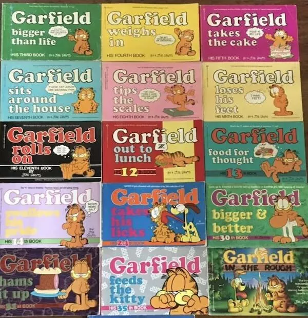 Relive the sweetness of nostalgia - #17 Garfield Books – Sass, Lasagna, and Lazy Mondays