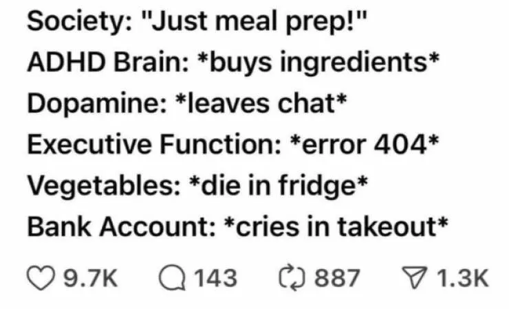Memes that speak the adhd mind language - #13 
