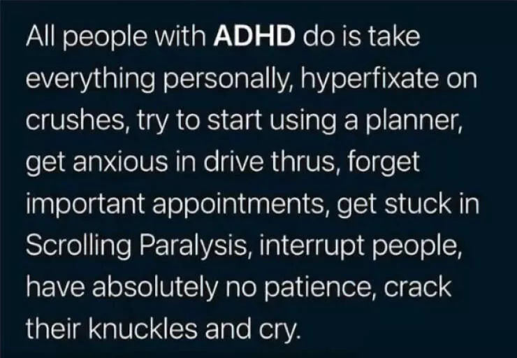 Memes that speak the adhd mind language - #2 