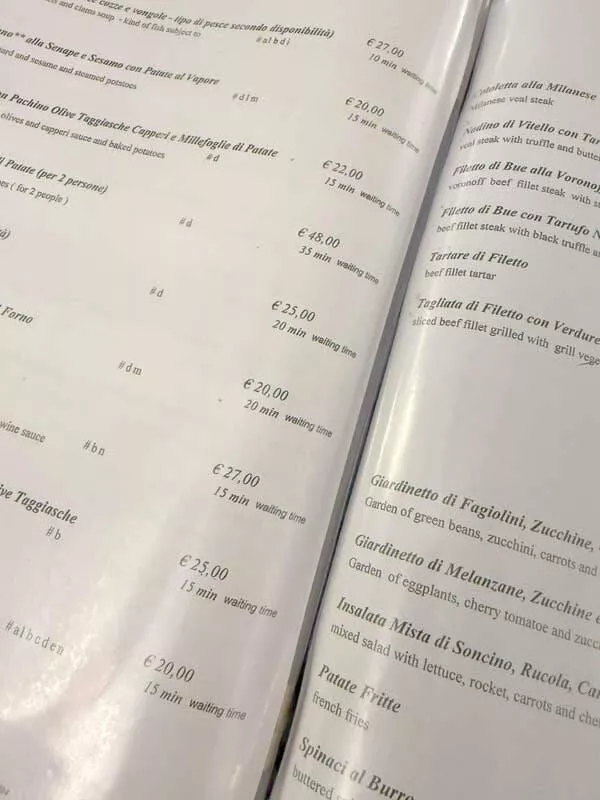 Picdump 1065 - #72 Menus now serve cooking times like side dishes with your meal