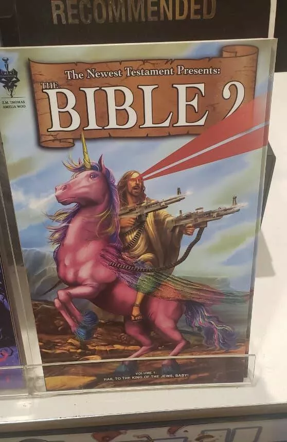 When madness meets masterful vision - #17 Author responds to Bible sales record with a divine twist of irony