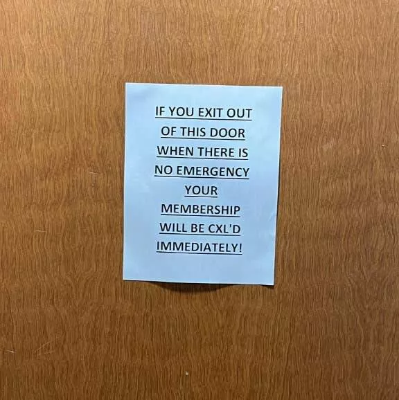 When madness meets masterful vision - #25 Gym exit prank: cancel membership by smashing through wall