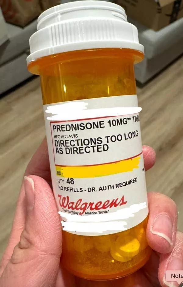 When madness meets masterful vision - #30 Pharmacist snaps and labels meds with savage honesty