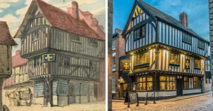 How places have changed over time - #19 Coventry’s Golden Cross: coaching inn to modern haunt across centuries