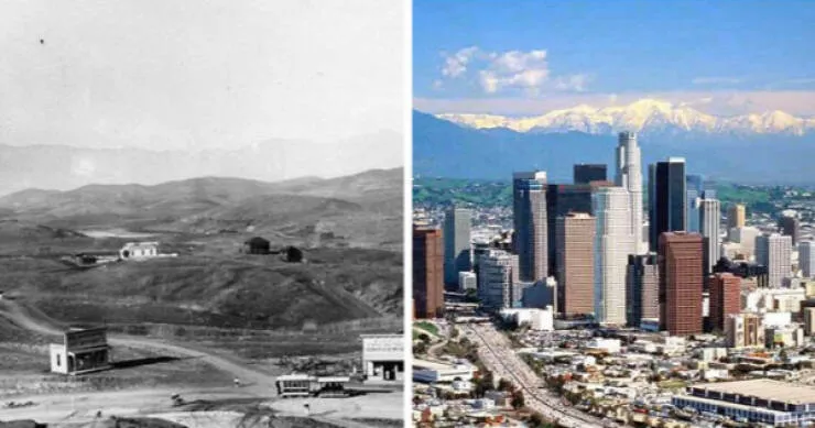 How places have changed over time - #30 LA’s evolution: horse carts to Hollywood in one century leap