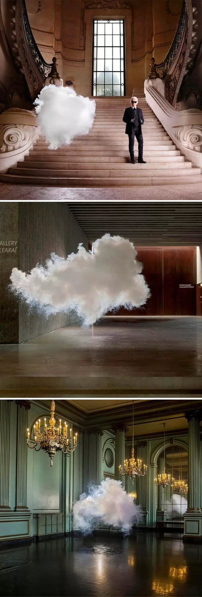 Trop bizarre pour etre ignore trop cool pour rater ca - #18 Berndnaut Smilde crée des nuages intérieurs parfaits, entre art et science