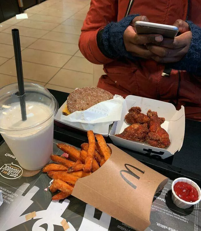Cool gems from every corner of the globe internets hidden treasures - #20 Finnish McDonald’s swaps buns for rye, serves wings and banana shakes