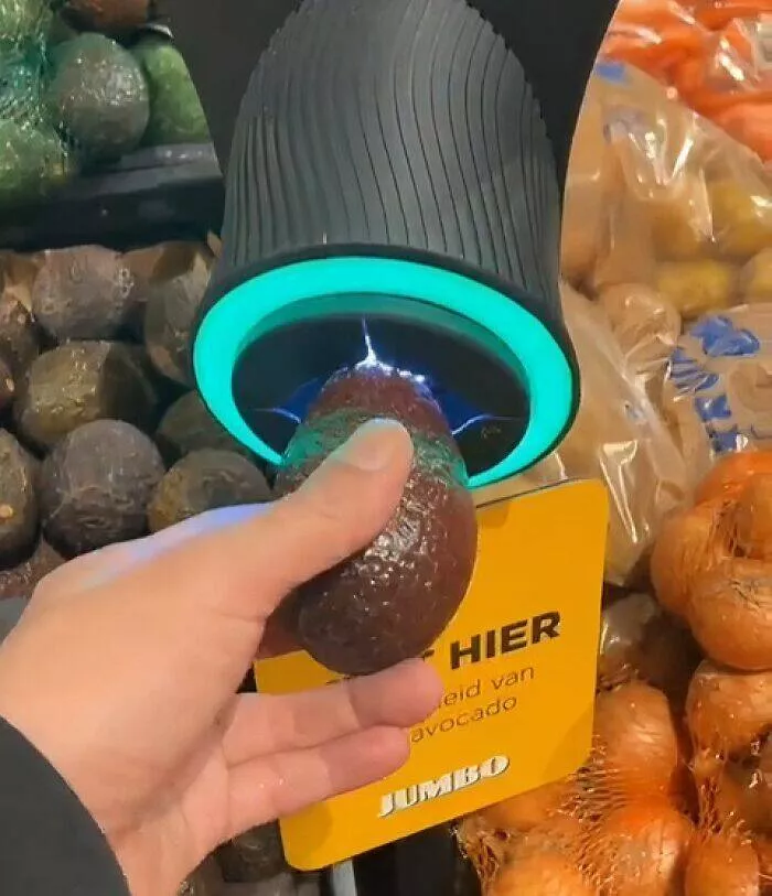 Cool gems from every corner of the globe internets hidden treasures - #25 Avocado ripeness tester machine—no more guessing, just scanning