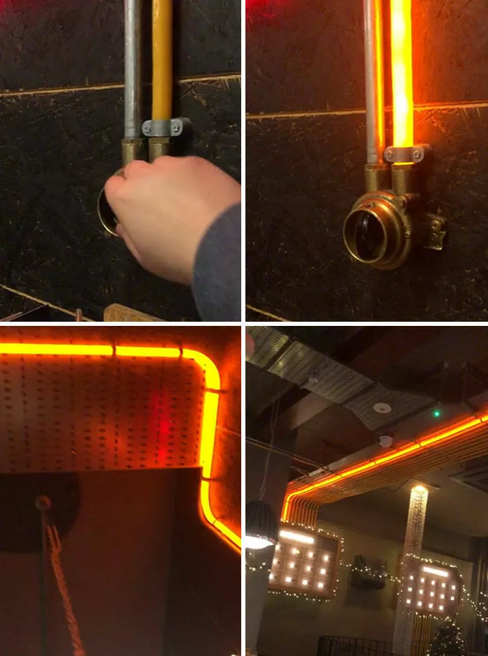 Cool gems from every corner of the globe internets hidden treasures - #39 Cambridge robot-themed diner: call waiter by flipping a light switch
