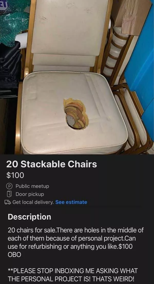 The most bizarre items ever listed online when shopping gets surreal - #20 