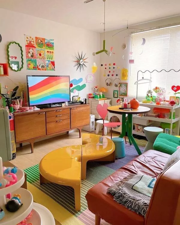 Interieurs maximalistes qui explosent de couleurs le chic du desordre organise - #18 