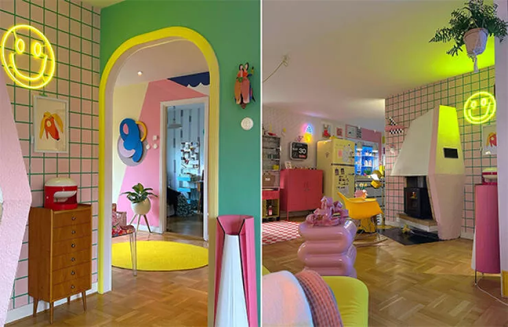 Interieurs maximalistes qui explosent de couleurs le chic du desordre organise - #3 