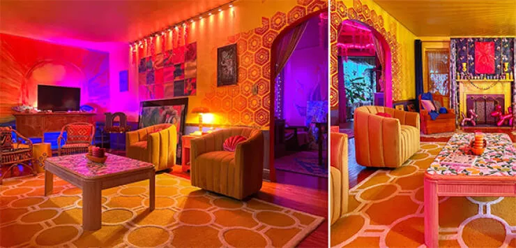 Interieurs maximalistes qui explosent de couleurs le chic du desordre organise - #9 