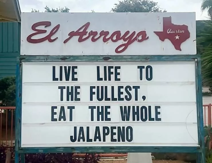 Hilarious el arroyo signs that always hit the spot where road warnings become comedy gold - #14 